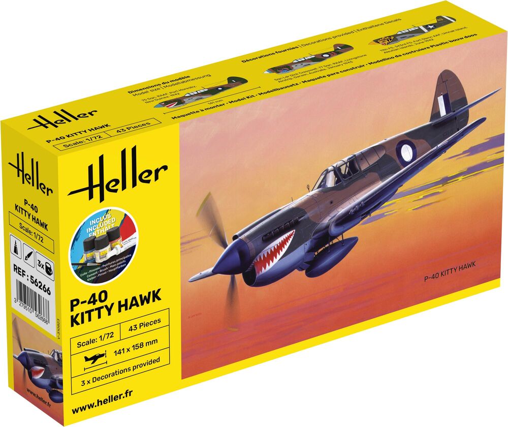 1/72 P-40 Kitty Hawk - starter kit