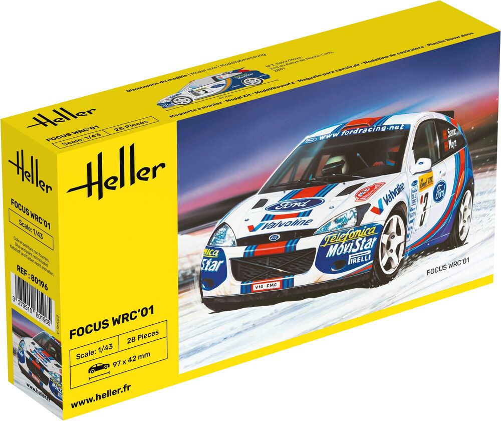 Fotografie 1/43 Ford Focus WRC'01