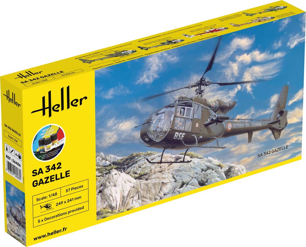 1/48 SA 342 Gazelle - starter kit