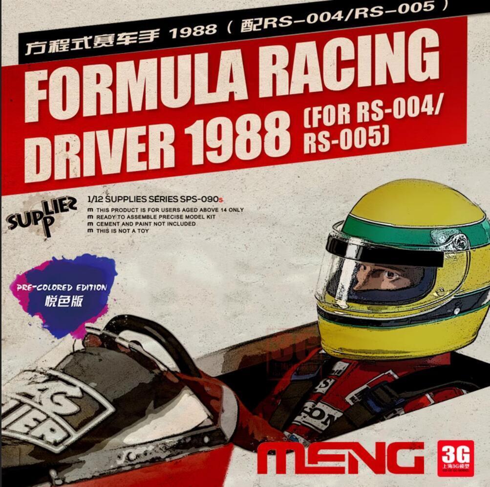 1/12 Formula Racing Driver 1988 (For RS-004/RS-005) (Pre-colored Edition, assembled figure)