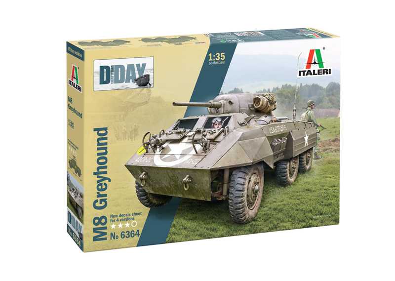 Fotografie Model Kit military 6364 - M-8 Greyhound (1:35)