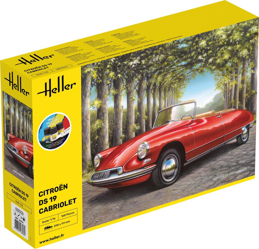 1/16 Citroen DS 19 Cabriolet - Starter Kit