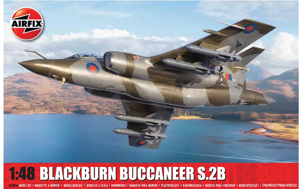 Fotografie Classic Kit letadlo A12014 - Blackburn Buccaneer S.2 RAF (1:48)