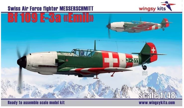 1/48 Swiss Air Force Messerschmitt Bf 109E-3a