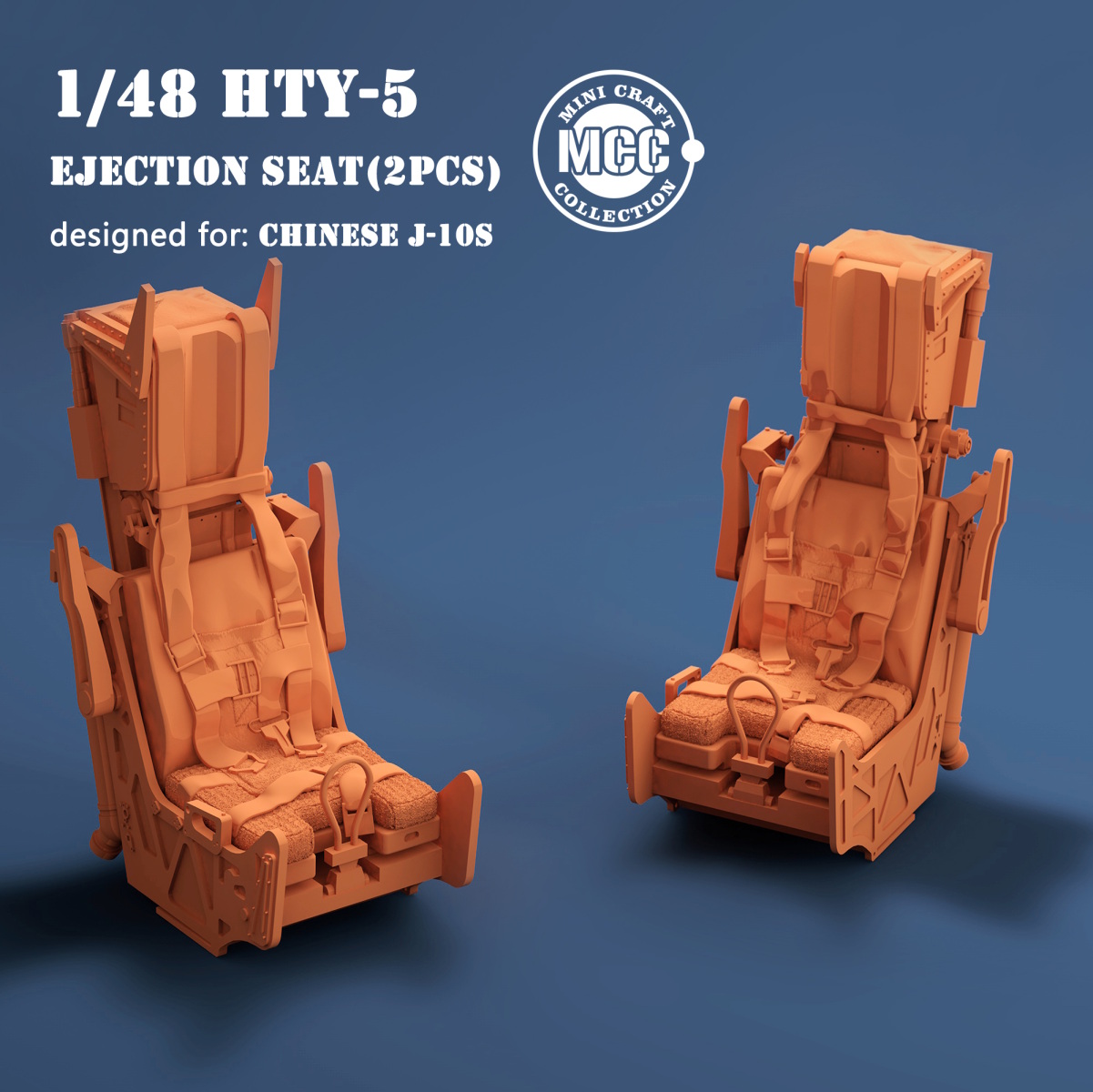 Fotografie 1/48 HTY-5 Ejection Seats for J-10S (2 pcs)