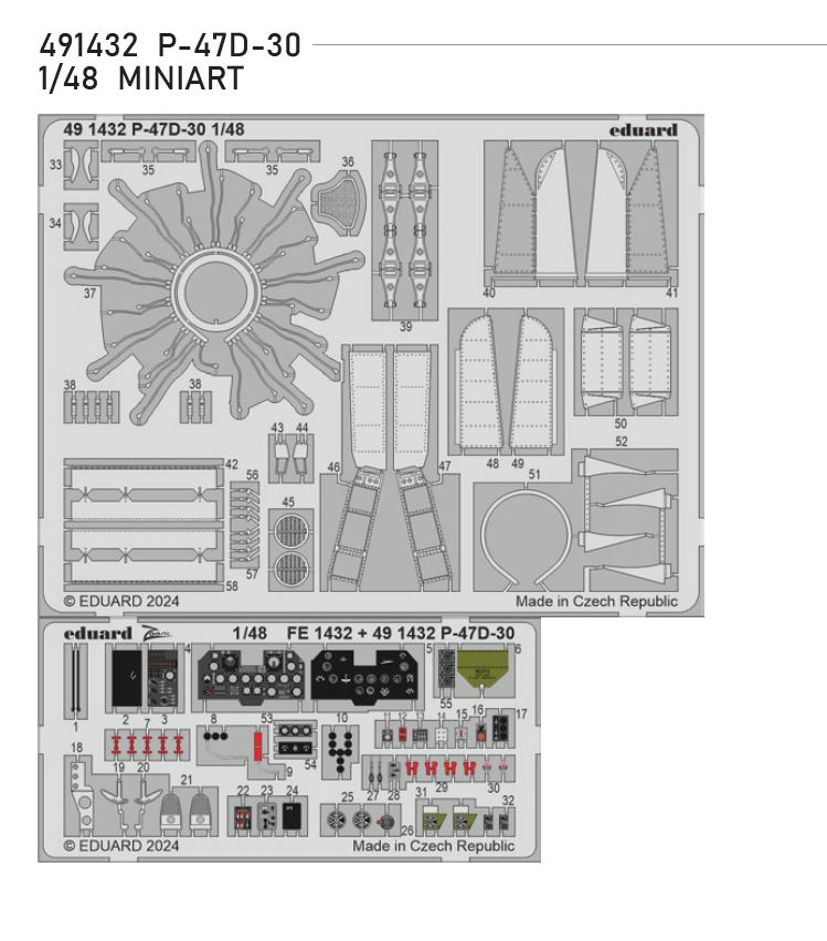 1/48 P-47D-30 (MINIART)