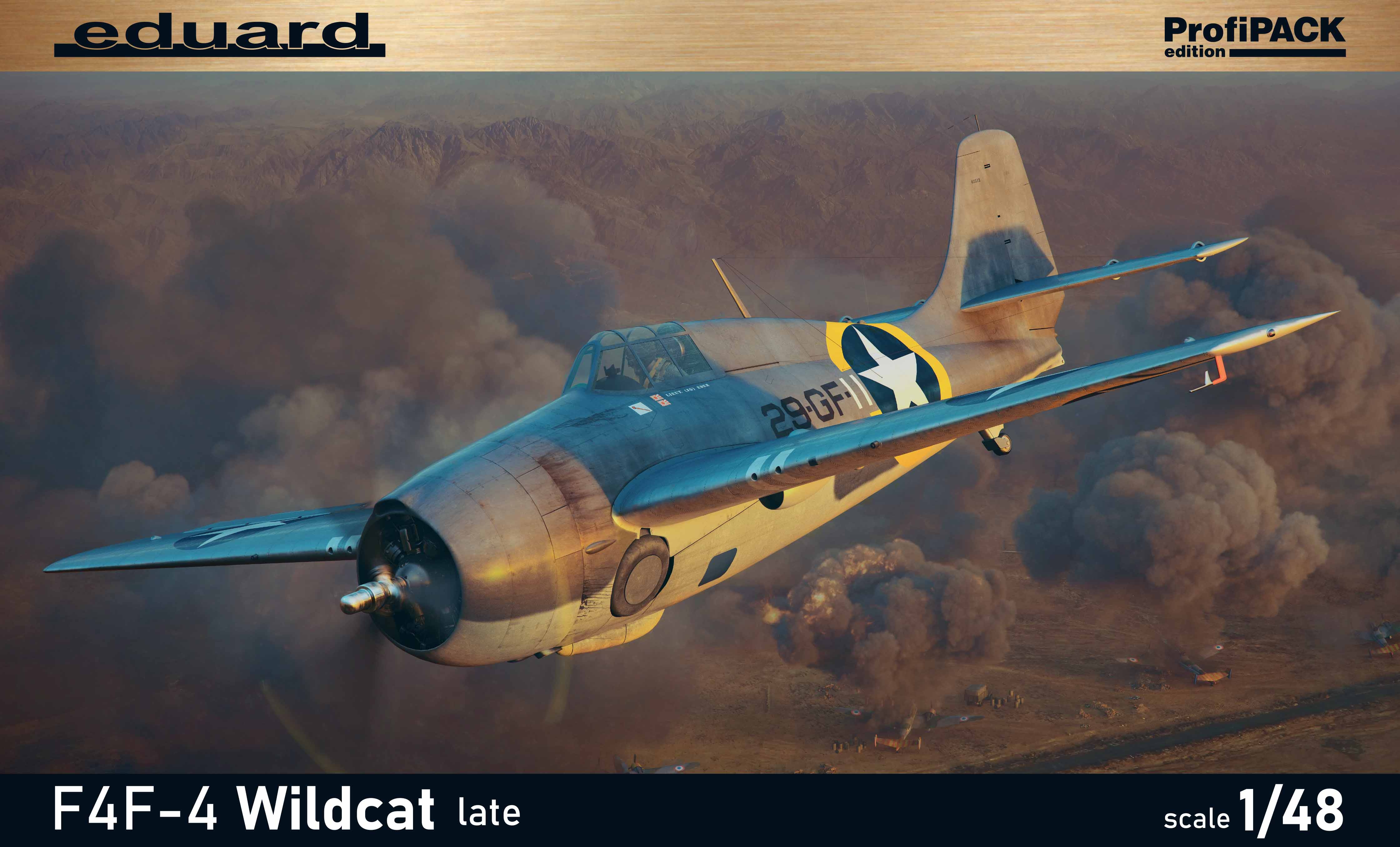 Fotografie 1/48 F4F-4 Wildcat late (Profipack)