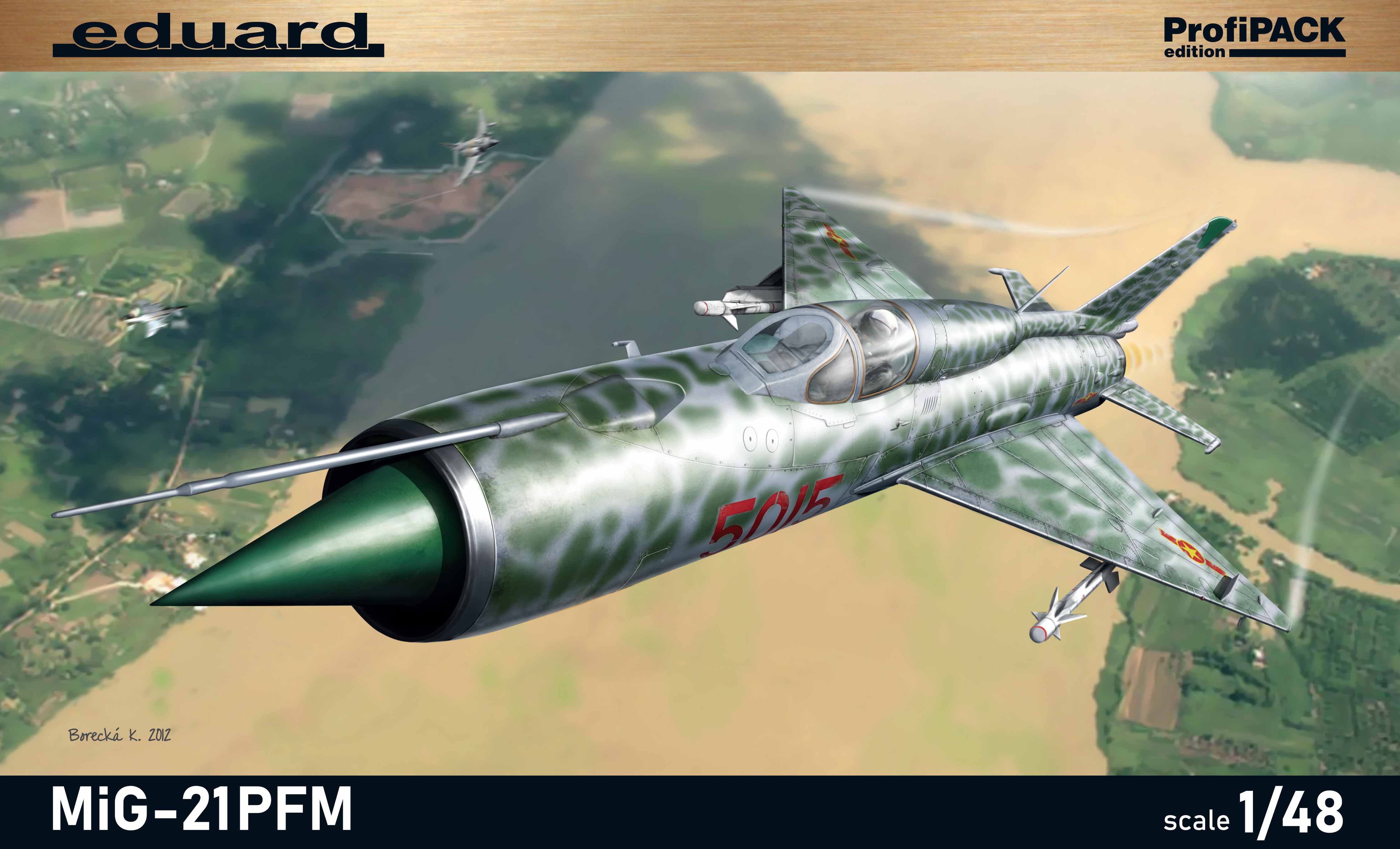 Fotografie 1/48 MiG-21PFM (Profipack)