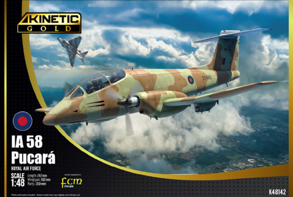 Fotografie 1/48 IA-58 Pucará Royal Air Force