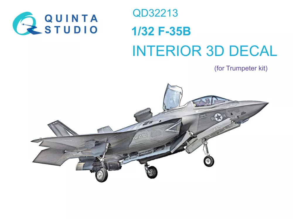 1/32 F-35B 3D-Print.&col.Interior (TRUMP)