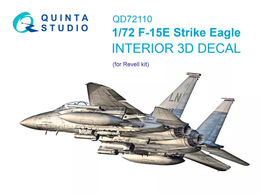 1/72 F-15E 3D-Print.&col.Interior (REV)