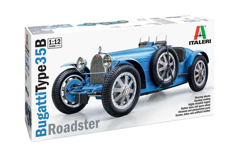 Fotografie Model Kit auto 4713 - Bugatti 35 B Roadster (1:12)