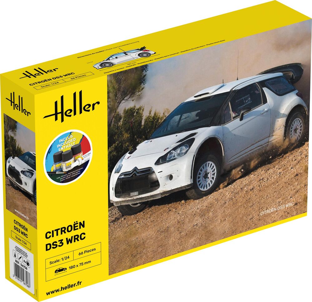 Fotografie 1/24 Citroen DS3 WRC - starter kit