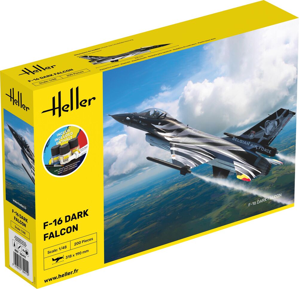 1/48 F-16 Dark Falcon - starter kit