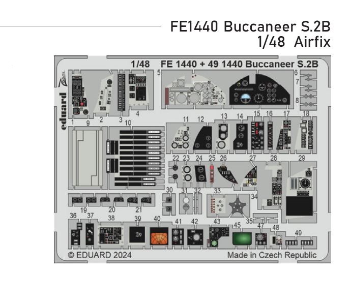 Fotografie 1/48 Buccaneer S.2B (AIRFIX)
