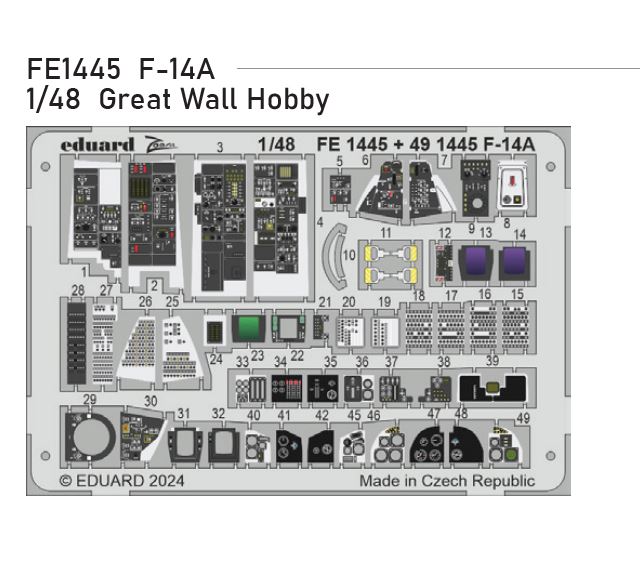 1/48 F-14A (GREAT WALL HOBBY)