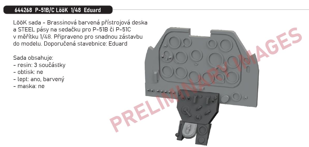Fotografie 1/48 P-51B/C LööK (EDUARD)