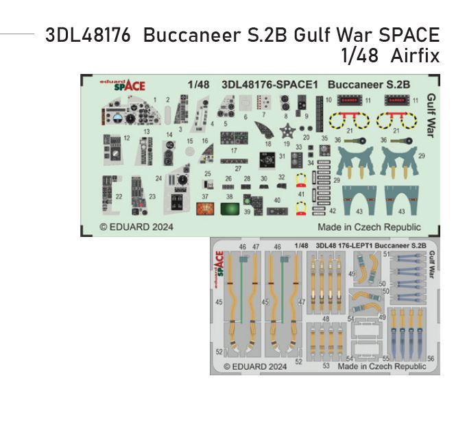 1/48 Buccaneer S.2B Gulf War SPACE (AIRFIX)