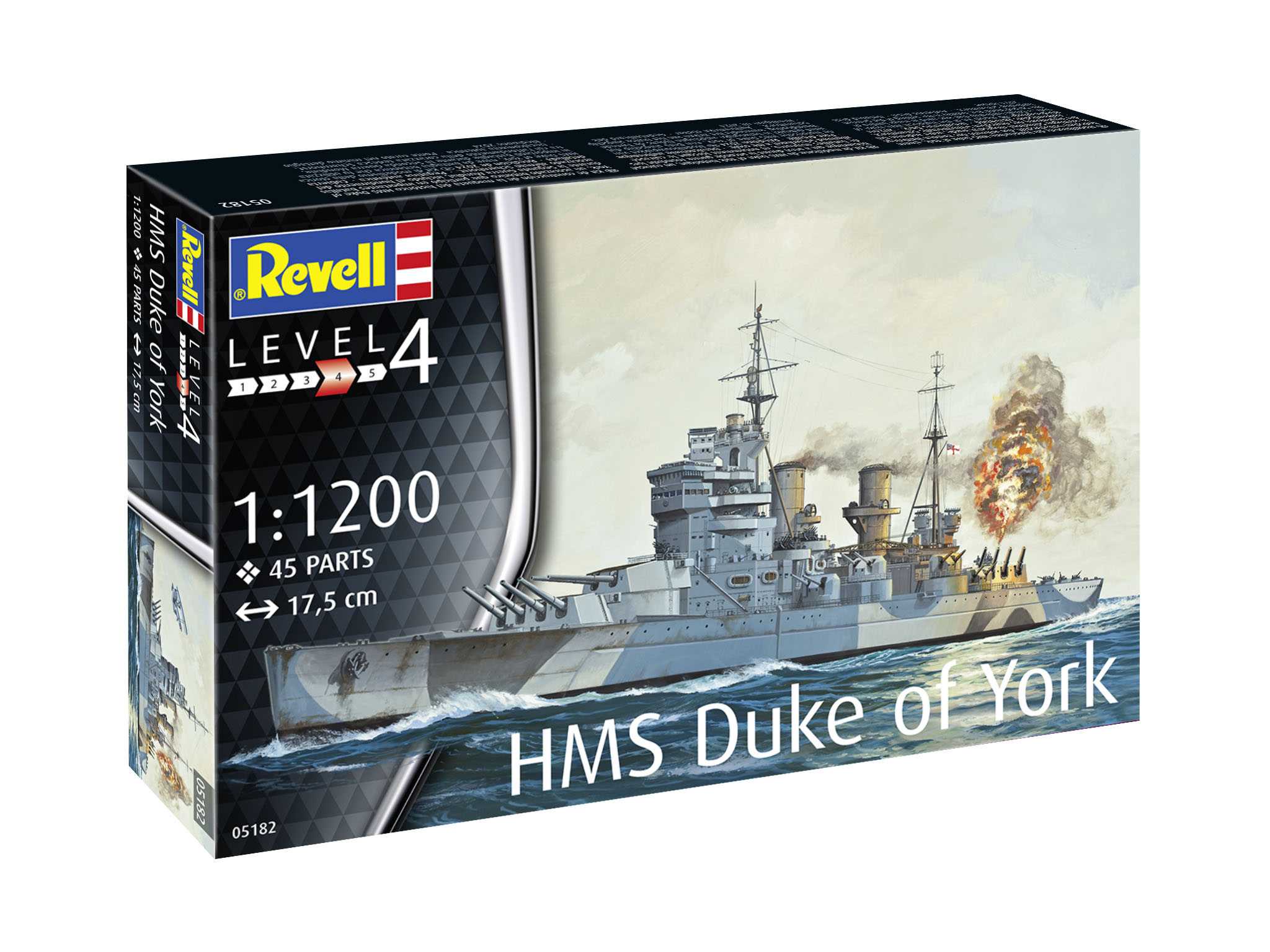 Fotografie Plastic ModelKit loď 05182 - HMS Duke of York (1:1200)