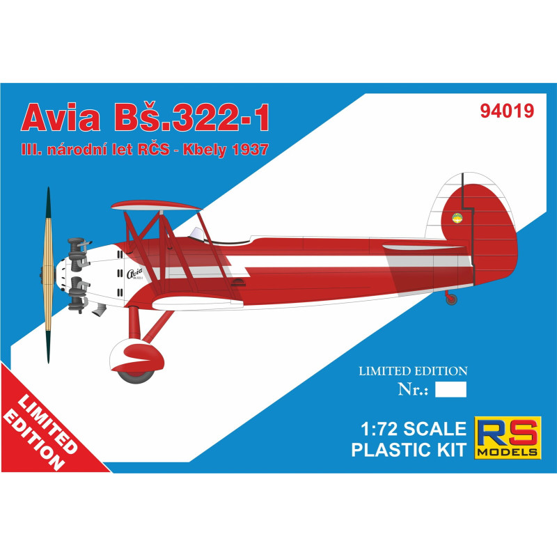 1/72 Avia Bš. 322-1 Limited edition