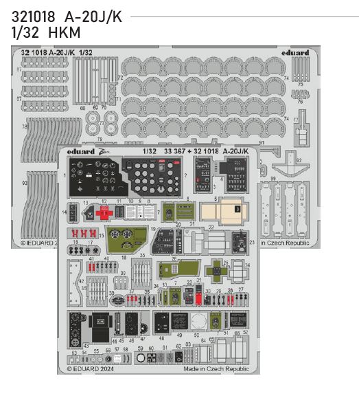 Fotografie 1/32 A-20J/K (HKM)