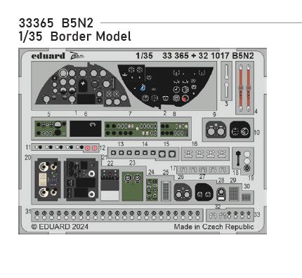Fotografie 1/35 B5N2 (BORDER MODEL)