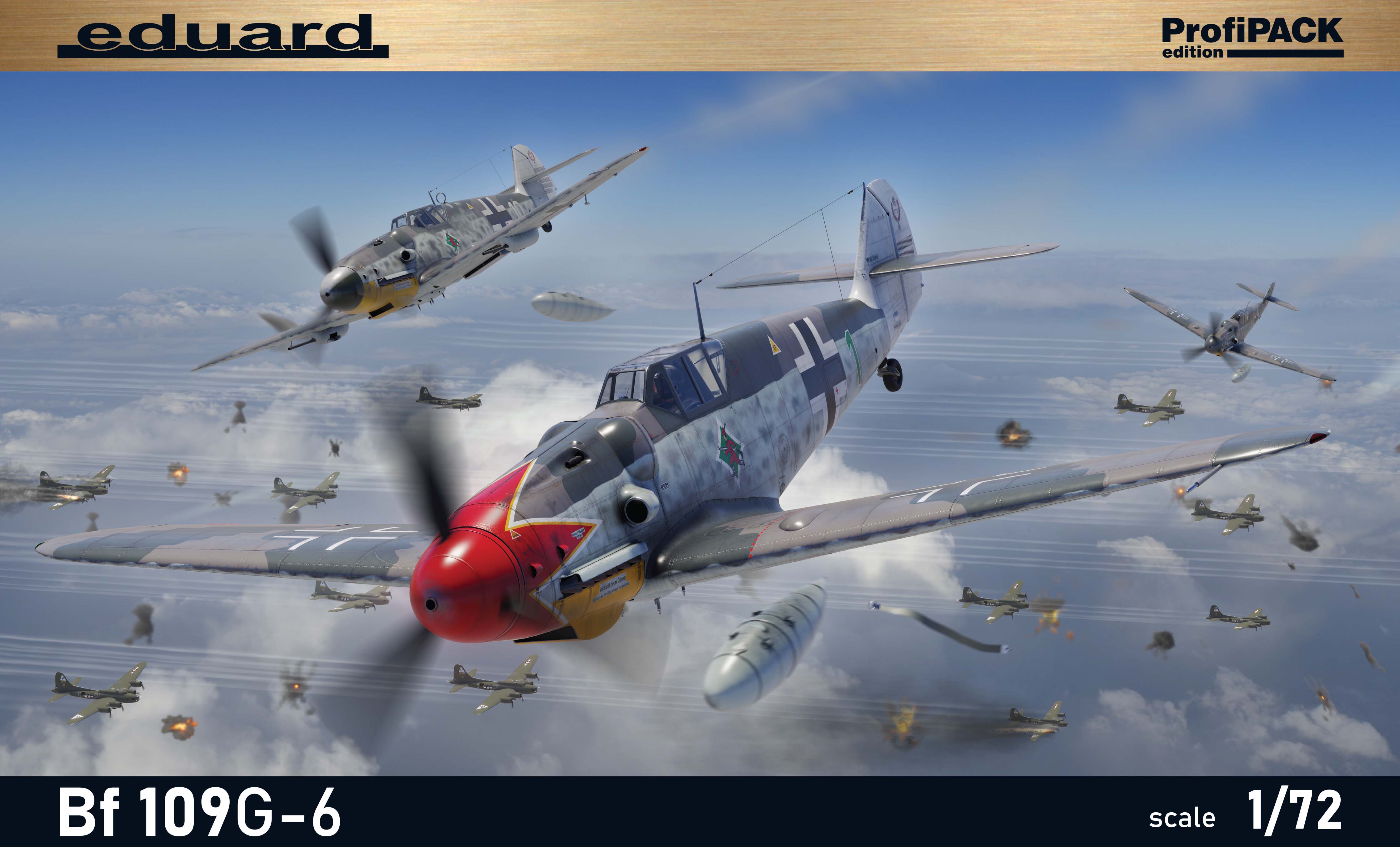 Fotografie 1/72 Bf 109G-6 (Profipack)