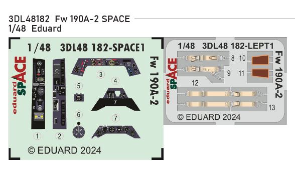 1/48 Fw 190A-2 SPACE (EDUARD)