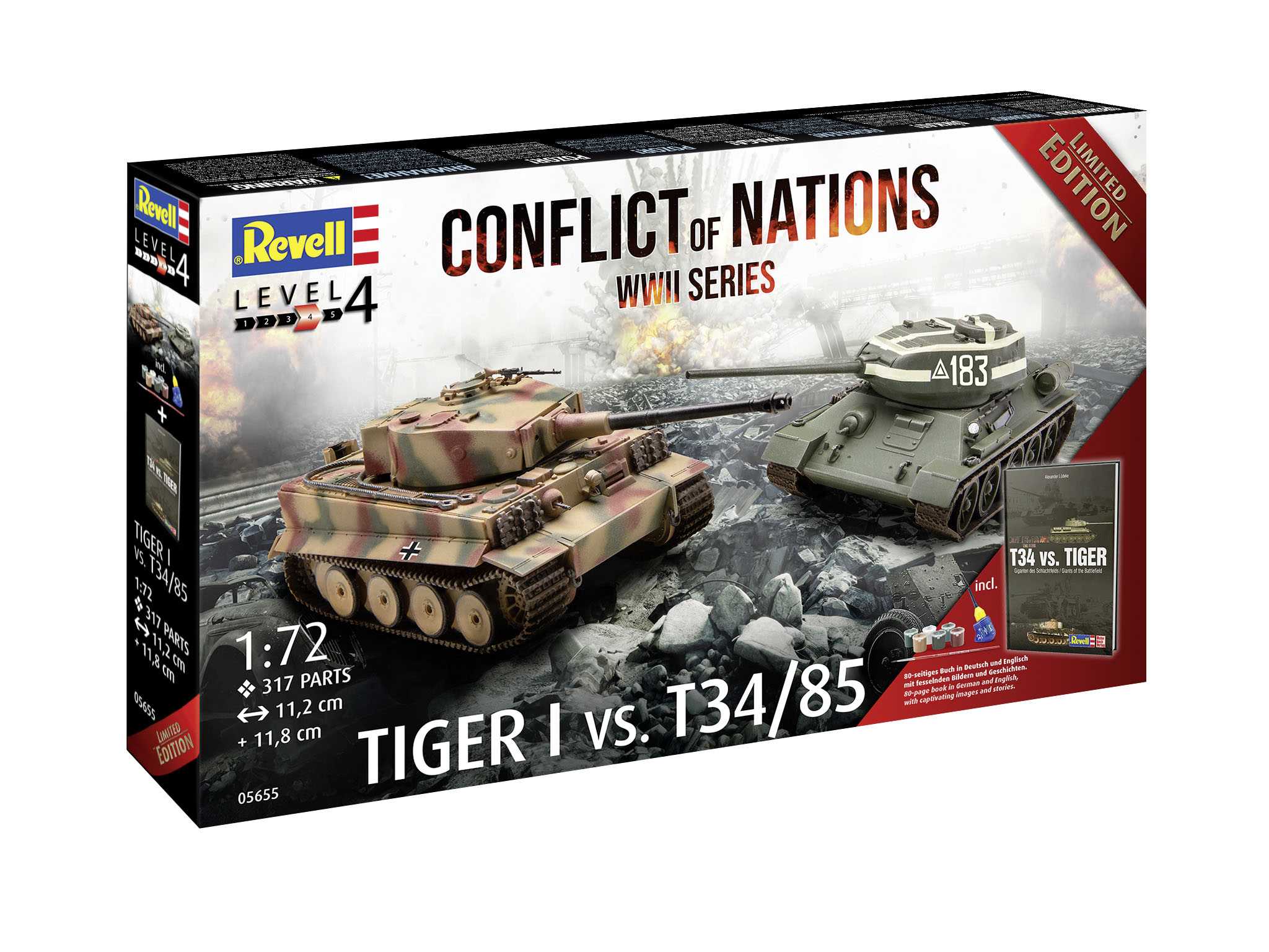 Fotografie Gift-Set military 05655 - Conflict of Nations Series "Limited Edition" (1:72)