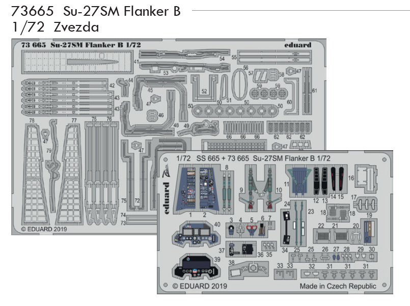 1/72 Su-27SM Flanker B (ZVEZDA)
