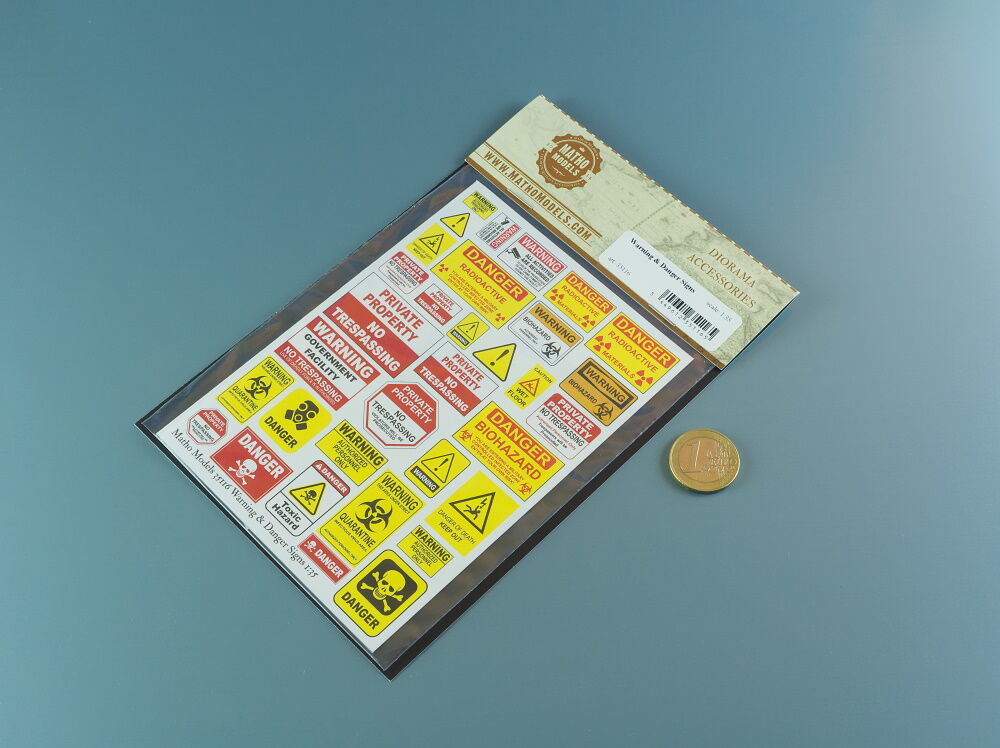 Fotografie 1/35 Warning & Danger Signs