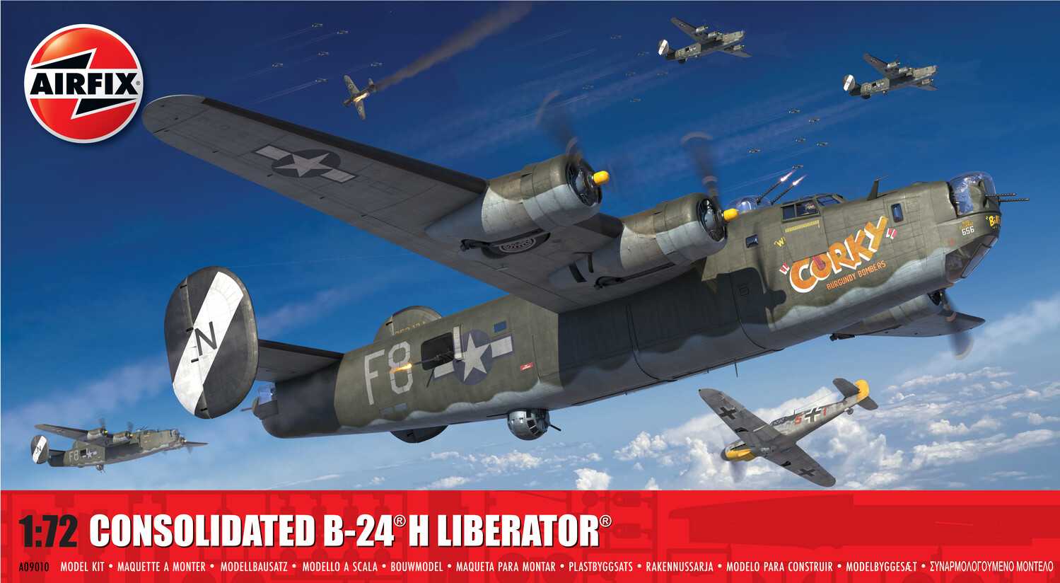 Classic Kit letadlo A09010 - Consolidated B-24H Liberator (1:72)
