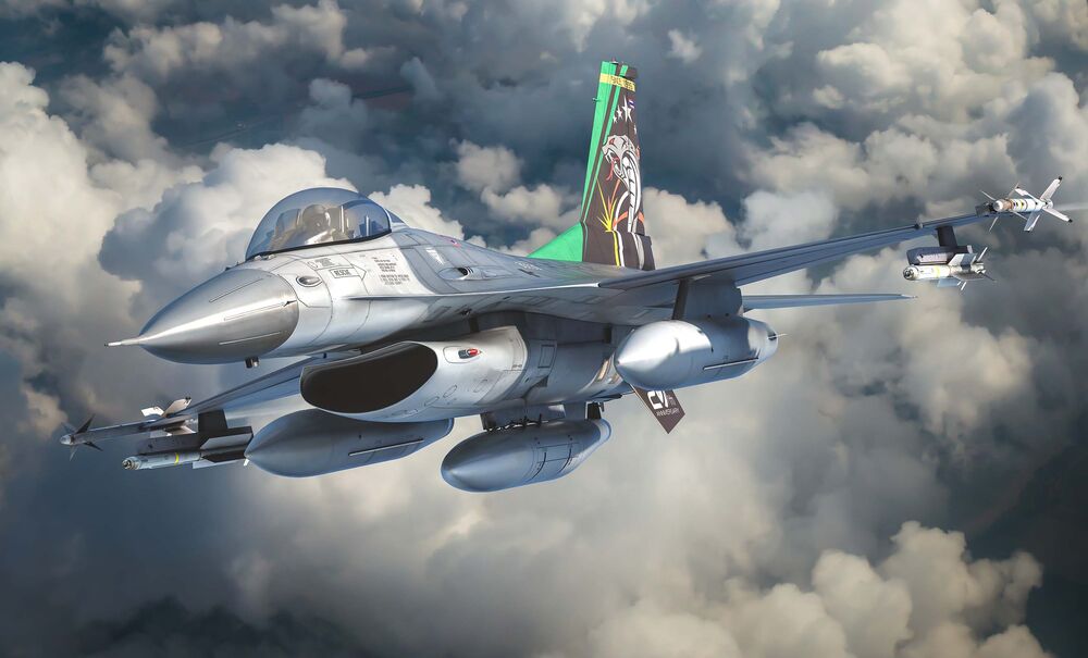 1/48 F-16A THAI AF with IRIS-T