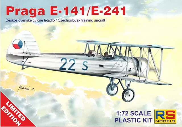1/72 Praga E-141/E-241 Czechoslovak training plane