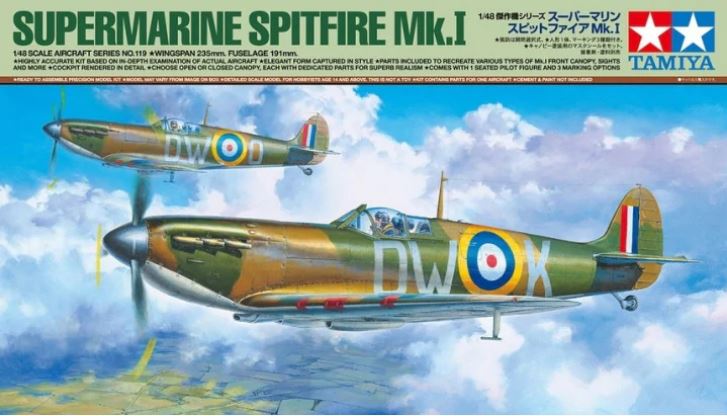 Fotografie 1/48 Supermarine Spitfire Mk.I