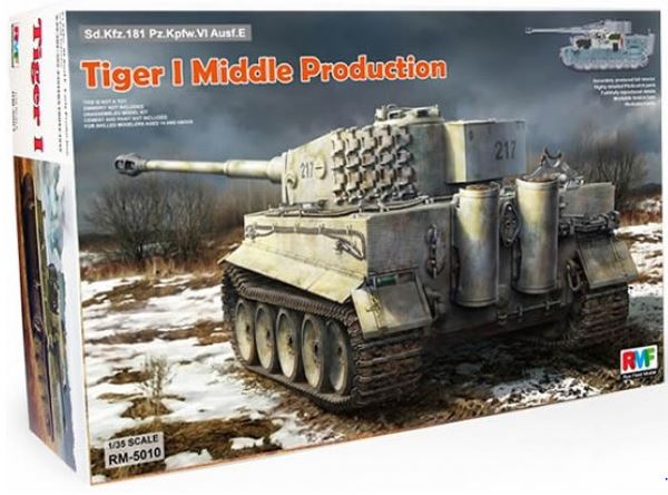 Fotografie 1/35 Tiger I Middle Production (Otto Carius No.217)