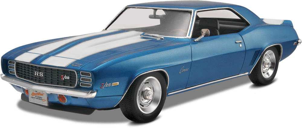 Plastic ModelKit MONOGRAM auto 7457 - '69 Camaro Z/28® (1:25)