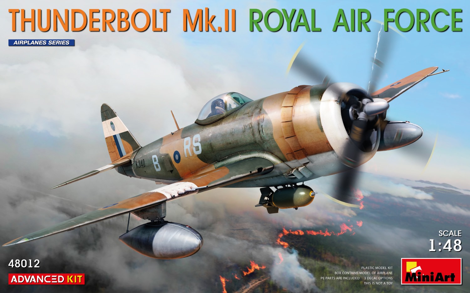 Fotografie 1/48 Thunderbolt MK.II Royal Air Force (Advanced Kit)
