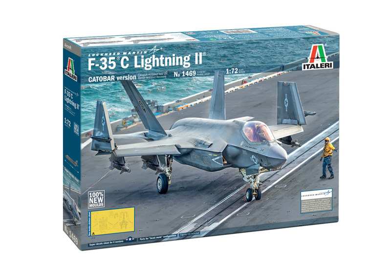 Fotografie Model Kit letadlo 1469 - F-35C Lightning II (1:72)