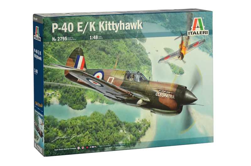 Model Kit letadlo 2795 - P-40E/K Kittyhawk (1:48)