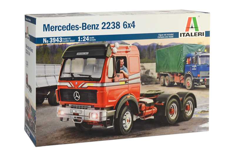 Fotografie Model Kit truck 3943 - Mercedes-Benz 2238 6x4 (1:24)