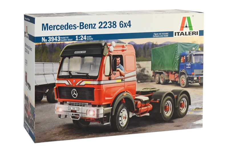 Model Kit truck 3943 - Mercedes-Benz 2238 6x4 (1:24)