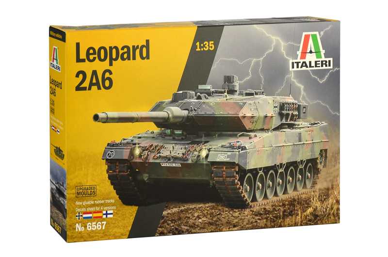 Model Kit tank 6567 - Leopard 2A6 (1:35)