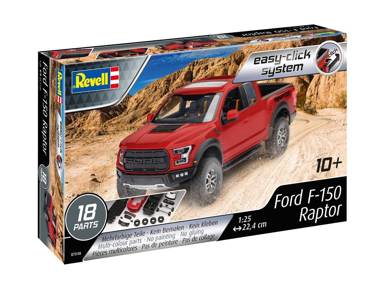 Fotografie EasyClick auto 07048 - 2017 Ford F-150 Raptor (1:25)