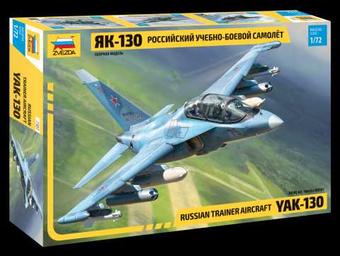 Fotografie Model Kit letadlo 7307 - YAK-130 (1:72)