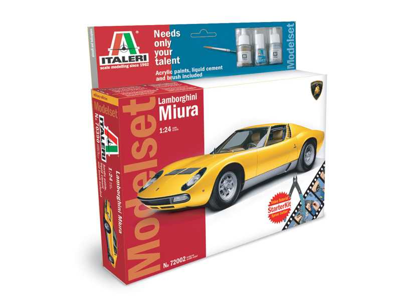 Fotografie Model Set auto 72002 - LAMBORGHINI MIURA (1:24)