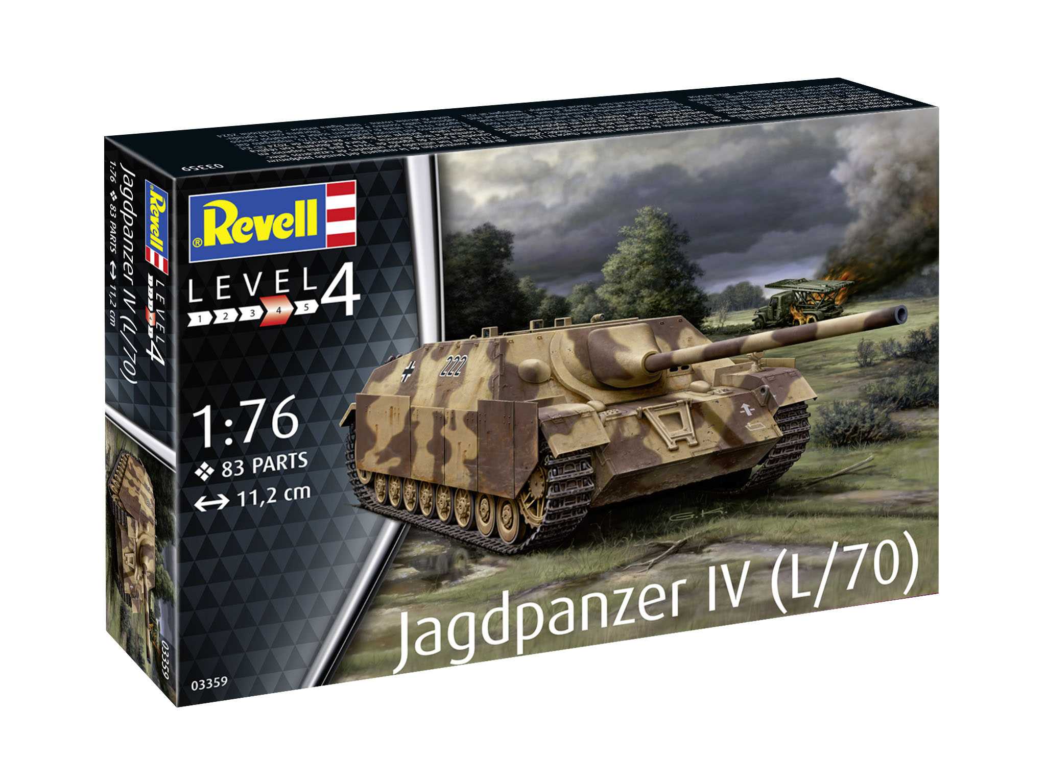 Fotografie Plastic ModelKit military 03359 - Jagdpanzer IV (L/70) (1:76)