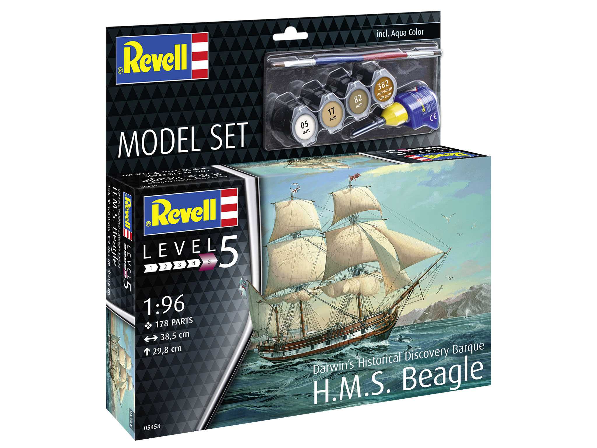 Fotografie ModelSet loď 65458 - HMS Beagle (1:96)
