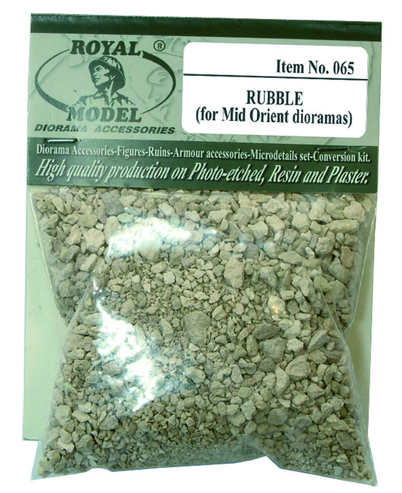 1/35 Rubble Mid Orient dioramas