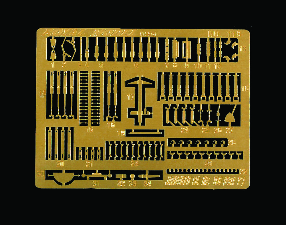 1/35 Jagdtiger part 1 (for Dragon kit)